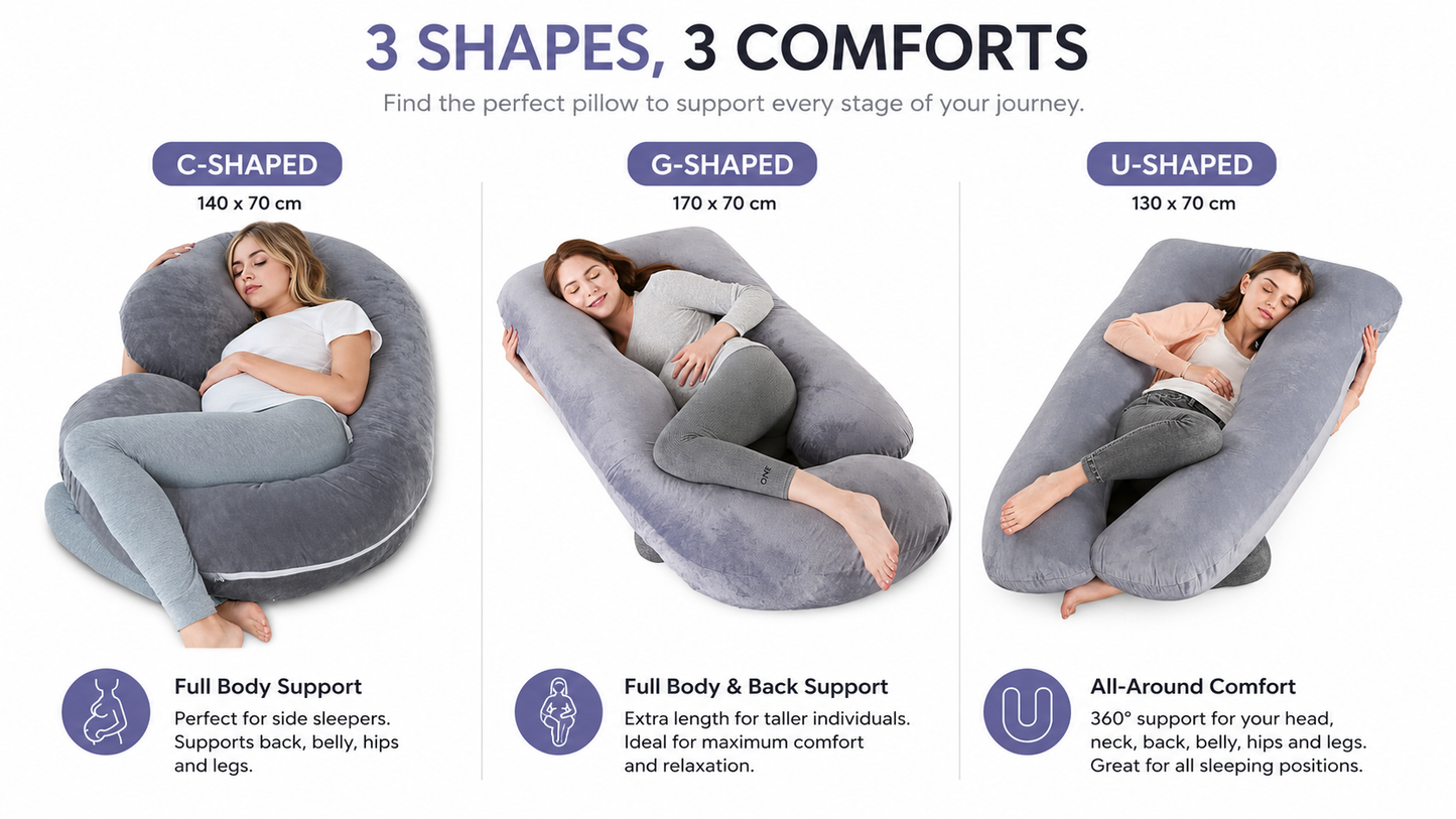 BloomRest™ Maternity Pillow