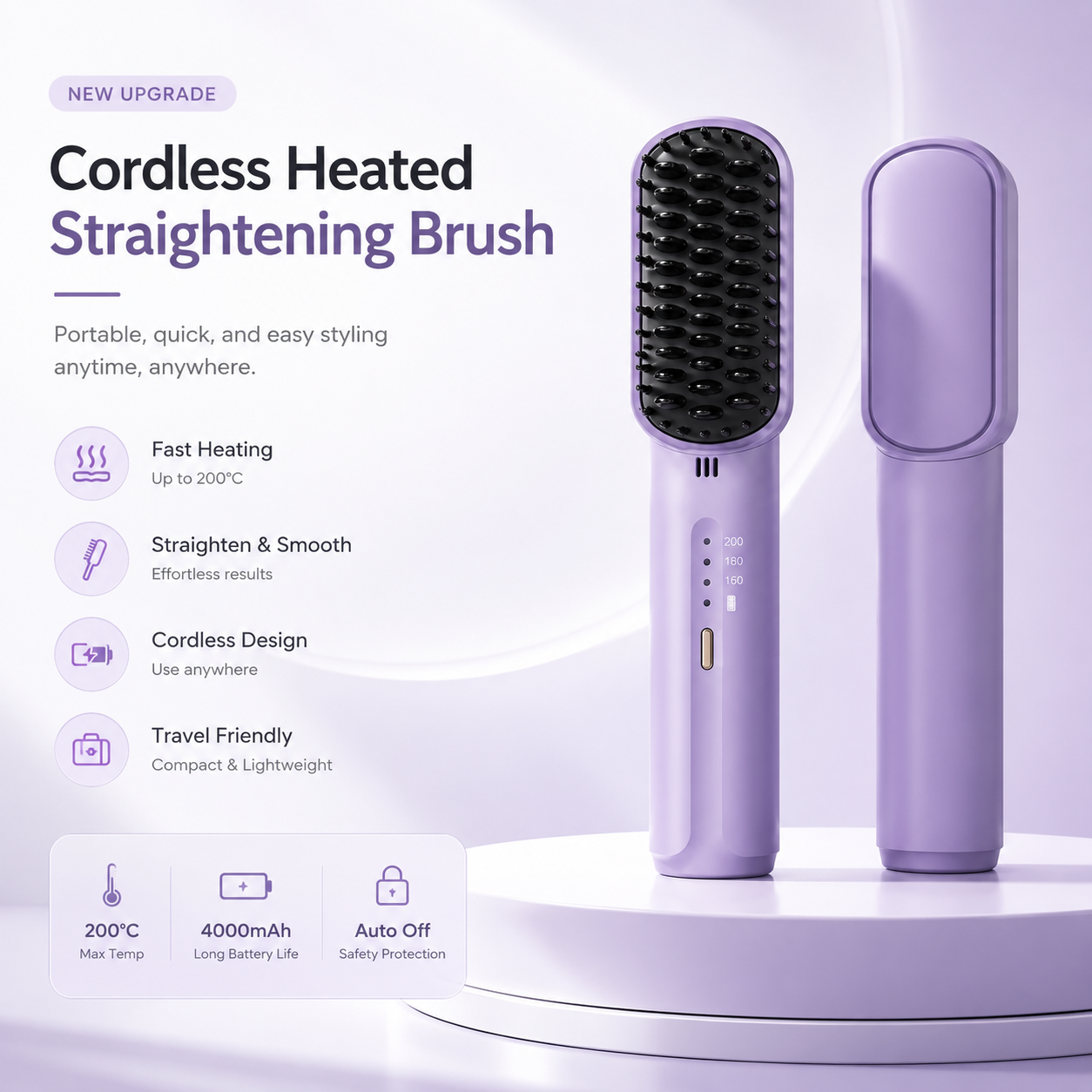 SilkGlide™ Straightening Brush
