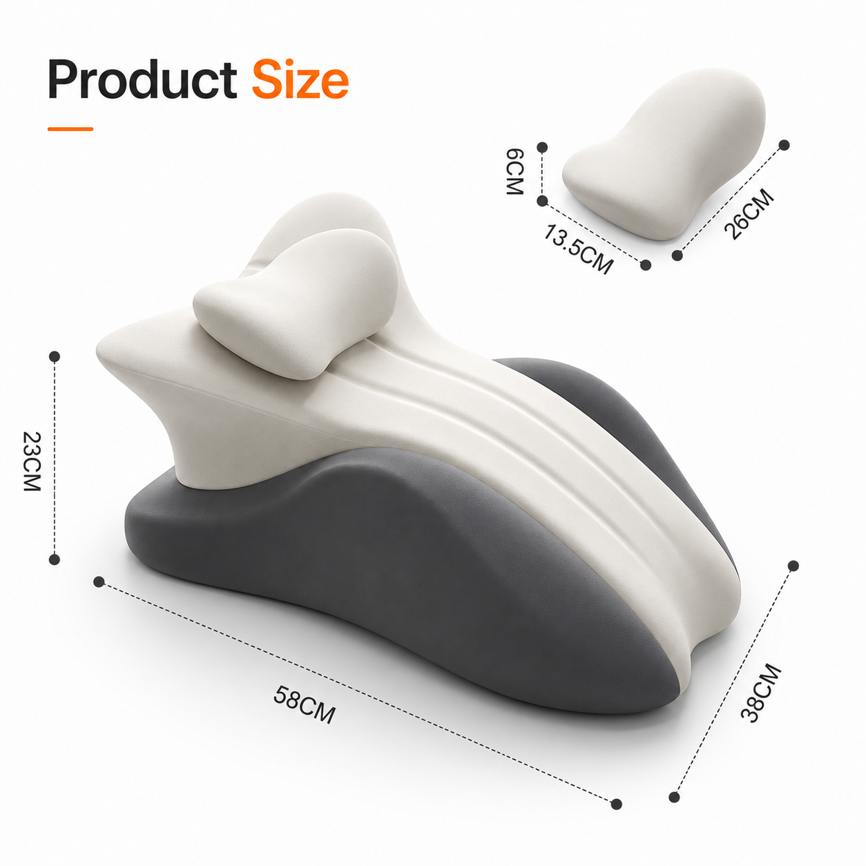 CalmCurve™ Support Cushion