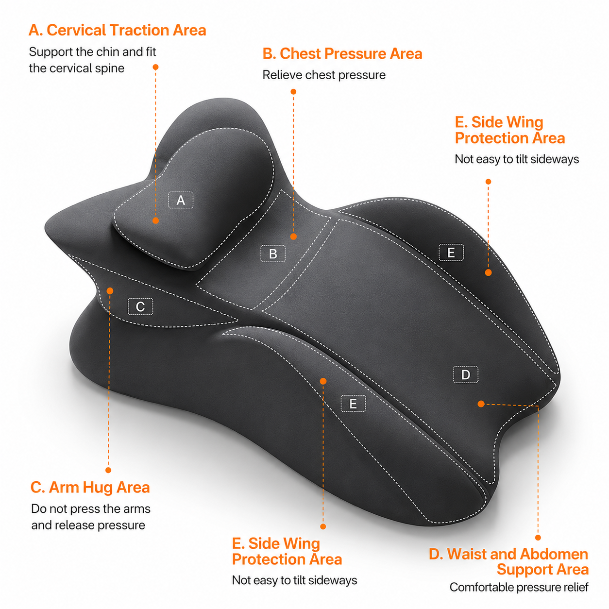 CalmCurve™ Support Cushion