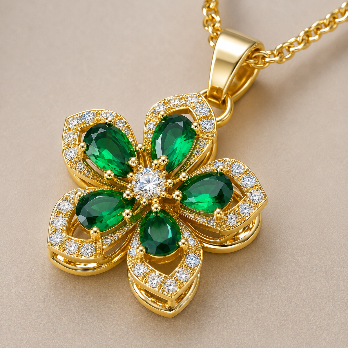Collier Fleur de Clovera™