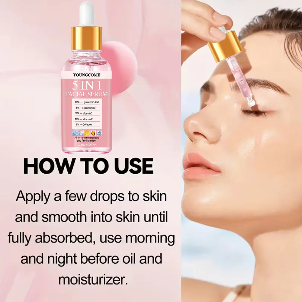 YoungeCome™ 5-in-1 Vitamin C Face Serum