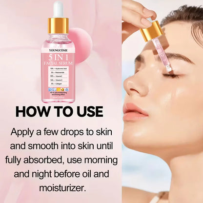 YoungeCome™ 5-in-1 Vitamin C Face Serum