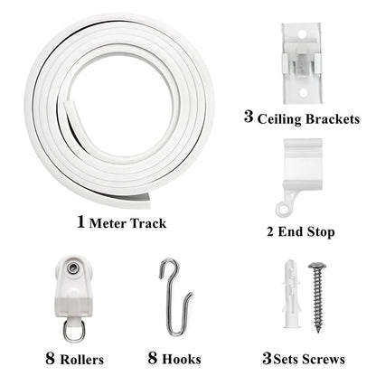 SilentGlide™ Curtain Rail