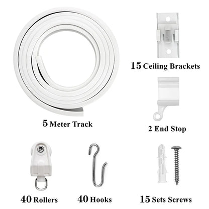 SilentGlide™ Curtain Rail
