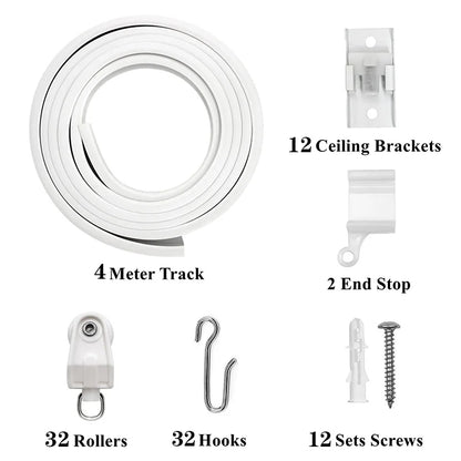 SilentGlide™ Curtain Rail