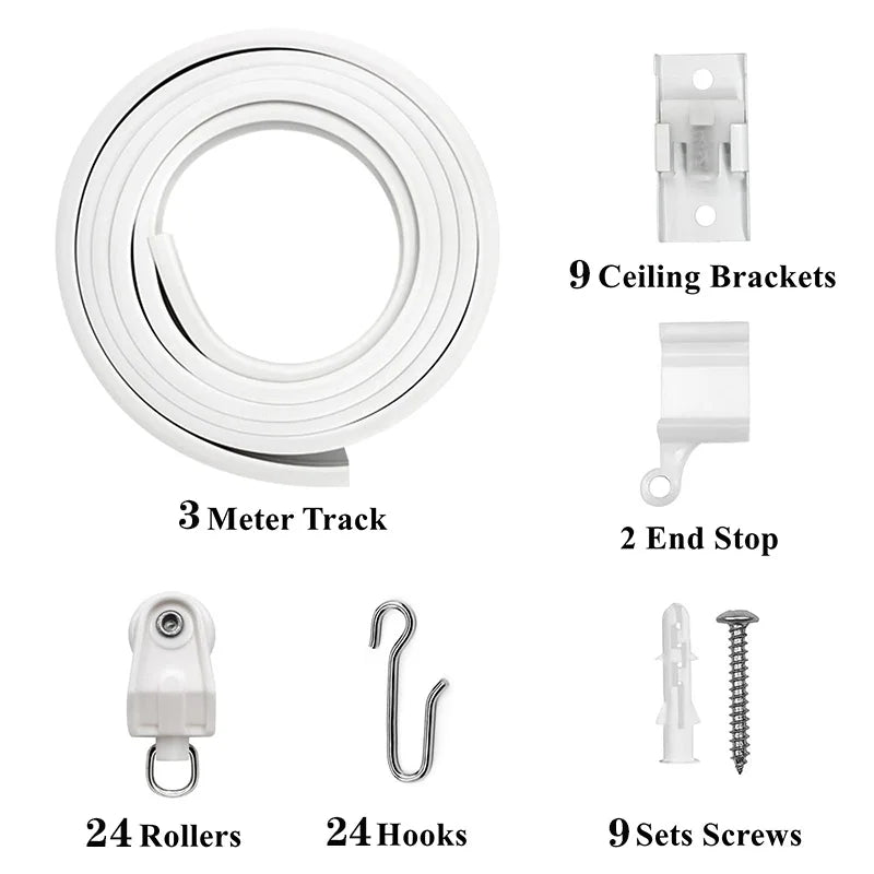 SilentGlide™ Curtain Rail