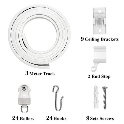 SilentGlide™ Curtain Rail