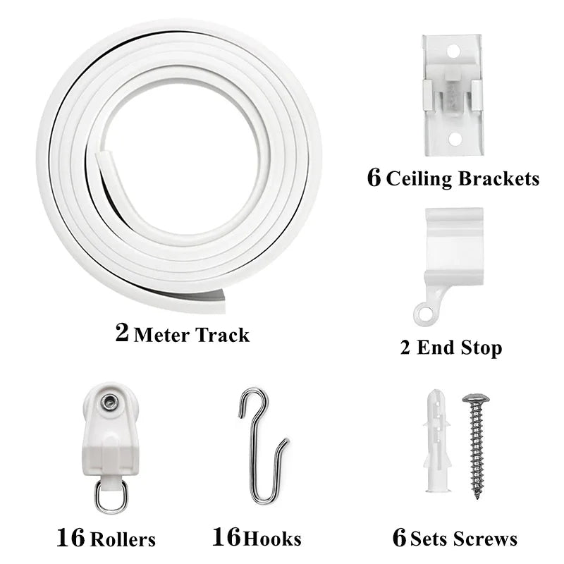 SilentGlide™ Curtain Rail