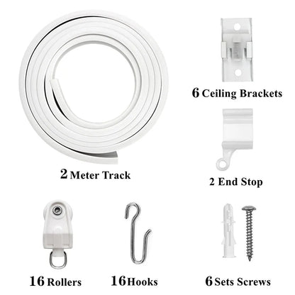 SilentGlide™ Curtain Rail